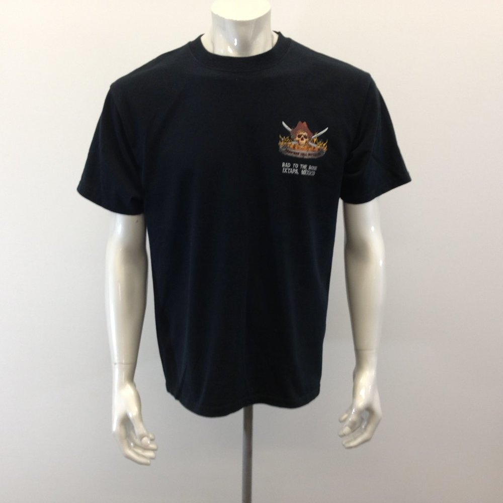 Bad To The Bone IXTAPA, Mexico Graphic T Shirt Men